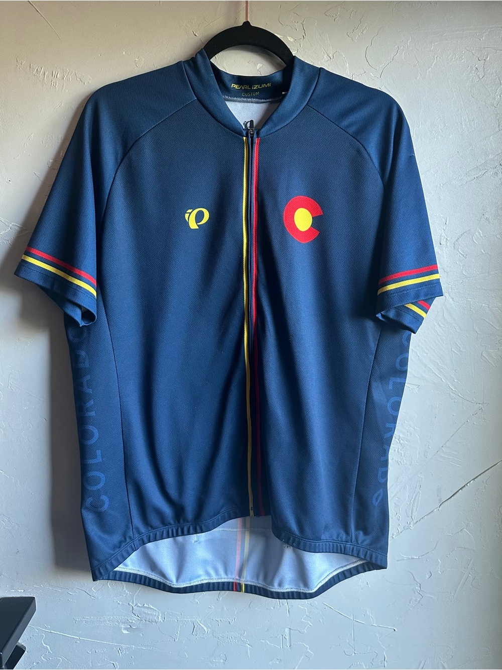Pearl Izumi Colorado Full Zip Cycling Jersey Men’s XL Bikecore Retro